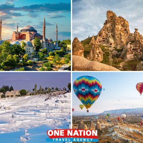 6-Day Istanbul Cappadocia and Pamukkale Tour by Plane