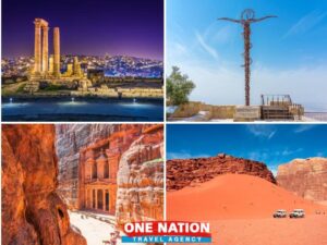 Explore Jordan's wonders on a 5-day tour including Amman, Petra, Wadi Rum, and the Dead Sea.