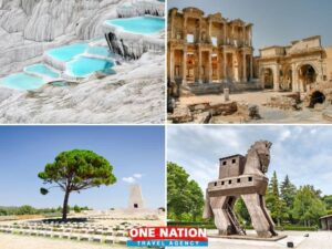 Discover the wonders of Turkey on this 4-day journey from Cappadocia to Pamukkale, Ephesus, Troy, and Gallipoli.