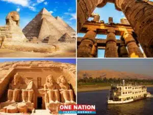 9-day Egypt tour package featuring explorations of Cairo, Luxor, Aswan, and the majestic Abu Simbel temples.