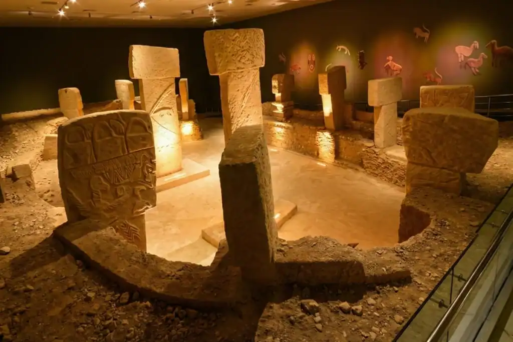 Ultimate Guide to Visiting Göbekli Tepe: History, Tours & Travel Tips 1 gobeklitepe museum exhibition t shaped pillars sanliurfa